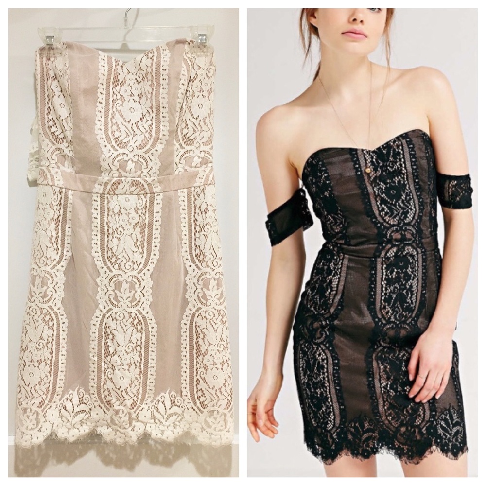 ⭐️ NWT Urban Outfitters Chandi & Lia White Lace Dress